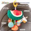 Подвесная игрушка Jollybaby для коляски - Успокаивающая и красочная игрушка-погремушка на веревочке для малыша