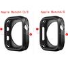 Чехол для Apple Watch 8 Ultra 7 6 SE 5 4 3 Iwatch 44 мм 40 42 38 мм Защитная пленка для экрана силиконовый защитный бампер для Iwatch 40 мм 41 45 мм 49 мм