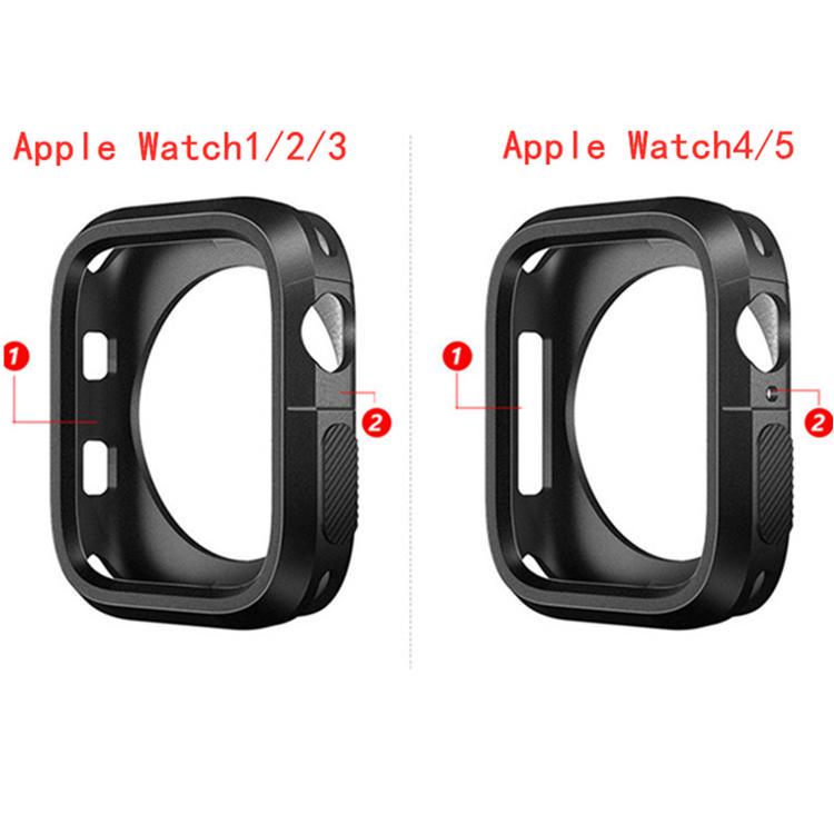 Чехол для Apple Watch 8 Ultra 7 6 SE 5 4 3 Iwatch 44 мм 40 42 38 мм Защитная пленка для экрана силиконовый защитный бампер для Iwatch 40 мм 41 45 мм 49 мм