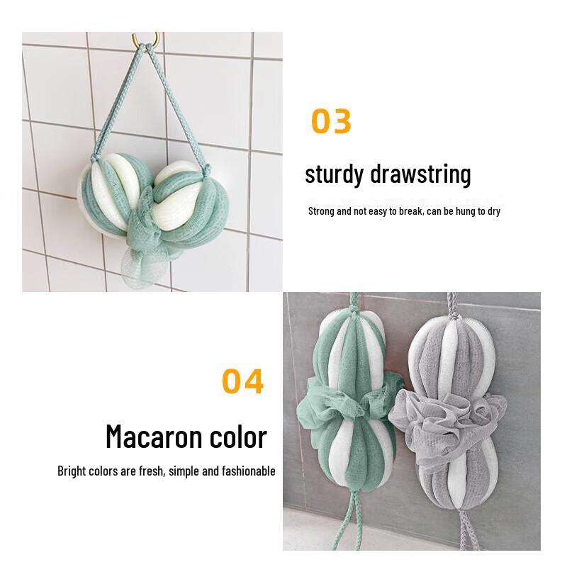 Джиебиши Большая губка для ванны и душа люфа (2-Pack)