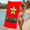 Beach Towel with Rockstar Energy Pattern - soft,absorbent,machine washable Lightweight&Modern,swimming,Travel Essentials