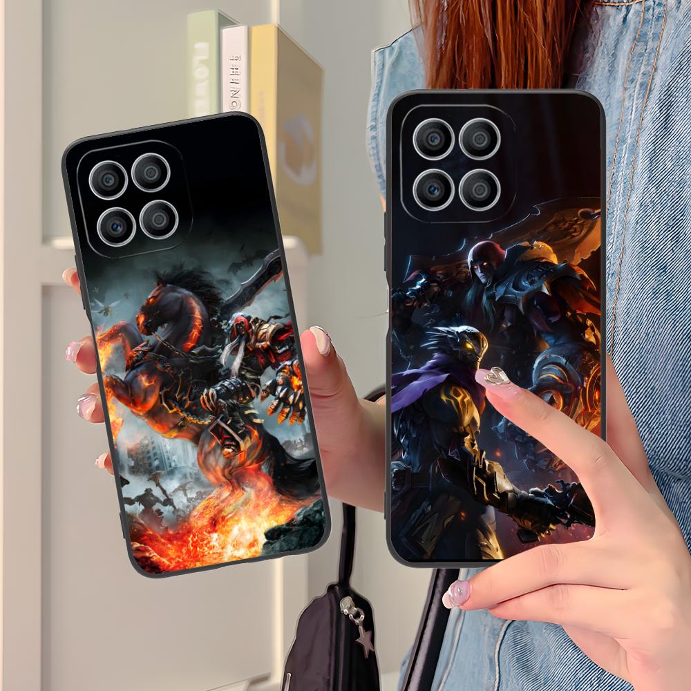 Чехол для мобильного телефона Darksiders для Honor 90 80 70 60 50 30 20 10 9 8 7 Pro S SE Lite 5G Цветной Печатный Чехол Красивый Чехол