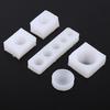 5pcs Round Silicone Molds,   Epoxy Resin Jewelry Making Molds, Half Round Cabochon Silicone Mold Set for Crafting Various Shapes and Sizes