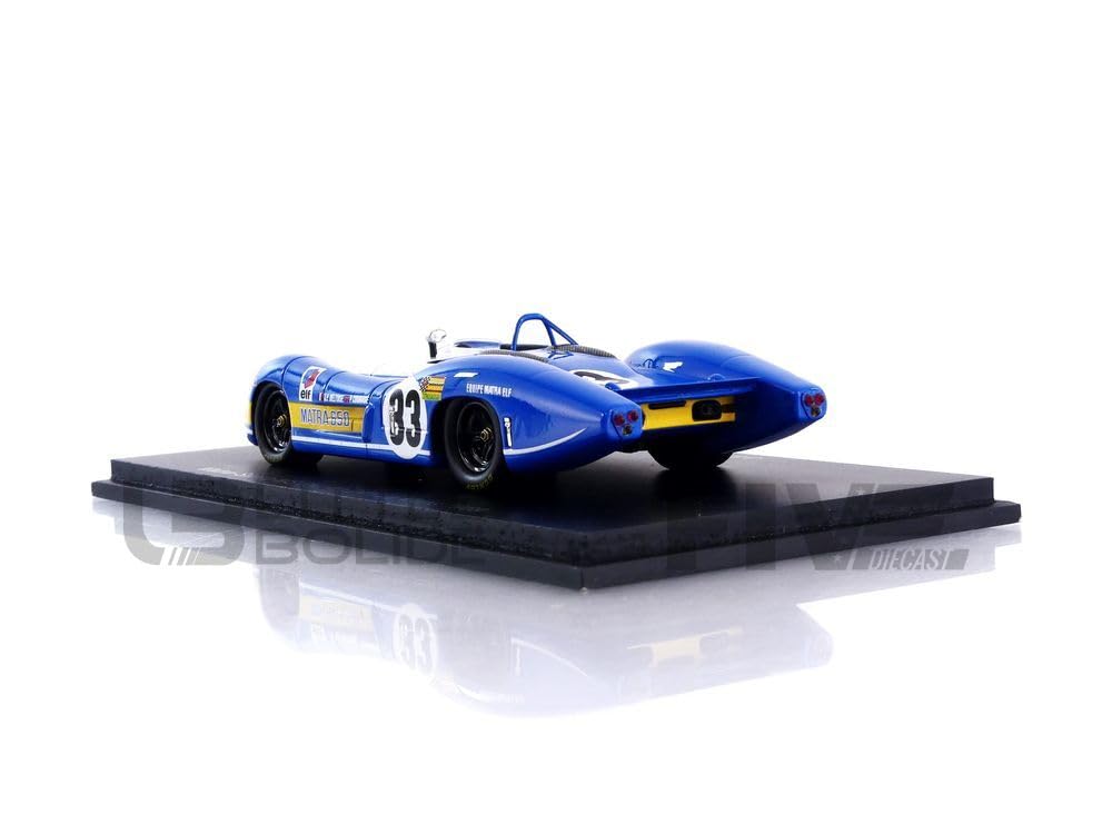 Spark MS650 1969 24 часа Ле-Мана 4-е место Колледж 1/43 Matra-Simca #33 J-P. Бельтоиз/П.