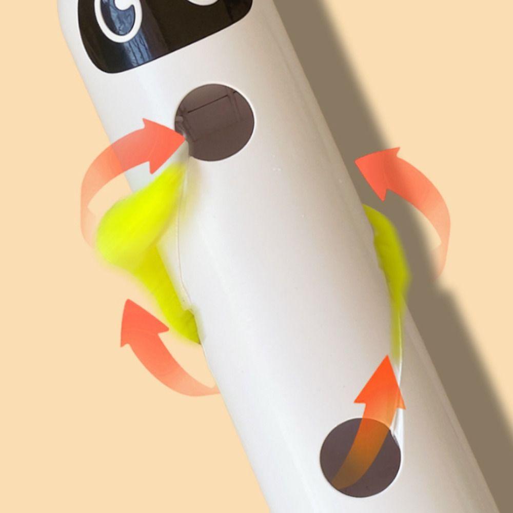 Automatic Interactive Cat Toy Fluffy Teaser Intelligent Sensing Cat Toy for Cats and Dogs