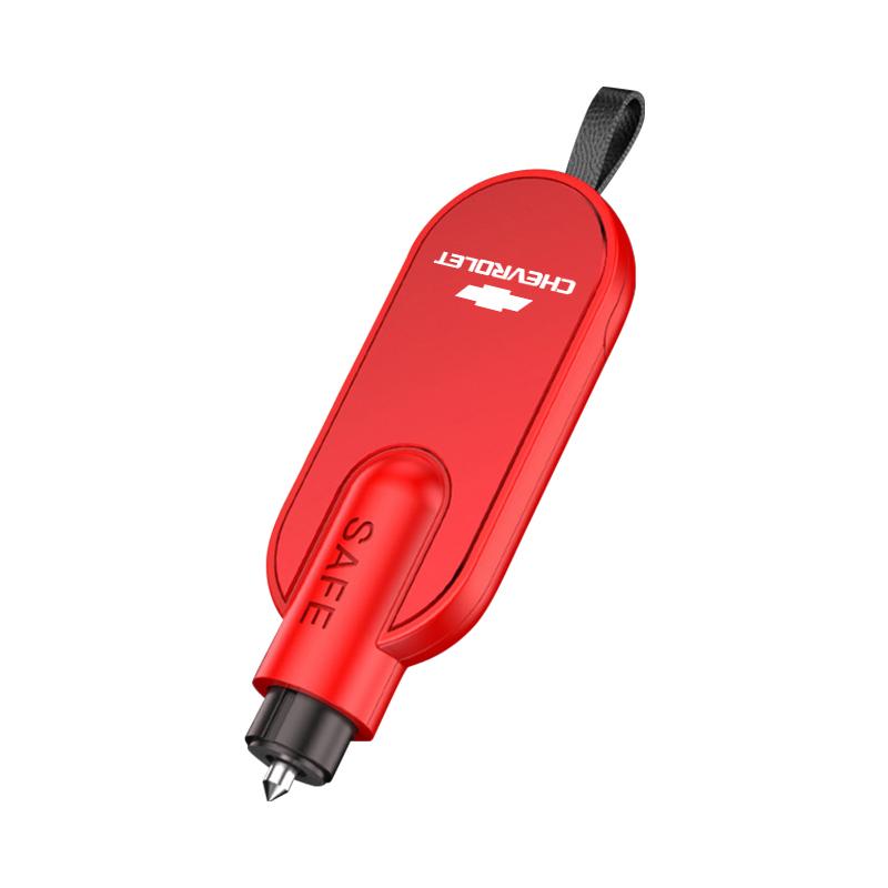 gchx7 Car Safety Rescue Hammer Emergency Escape Tool For Chevrolet Cruze Sonic Silverado Trax Camaro Captiva Equinox Trailblazer Bolt