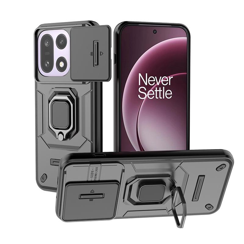 Бронированный противоударный чехол для OnePlus 15 5G Защитная крышка Кольцо Магнитный держатель Стенд Чехол Fundas Capa