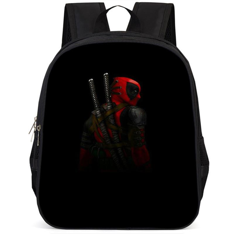 Spacious 15 Inch Deadpool Backpack For Boys And Girls With Large Capacity Design