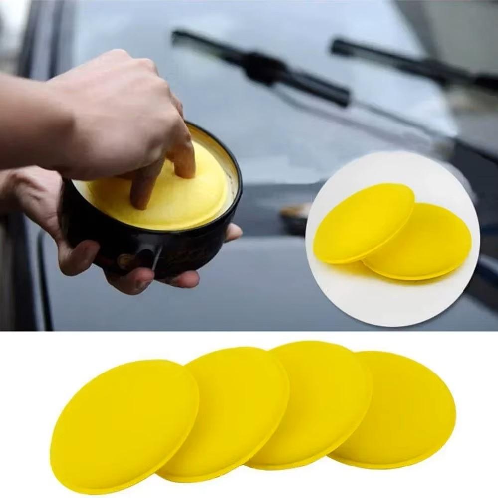 Wax applicator pad for Ultra soft foam details for car, round foam sponge, washing cleaning tool, auto accessories