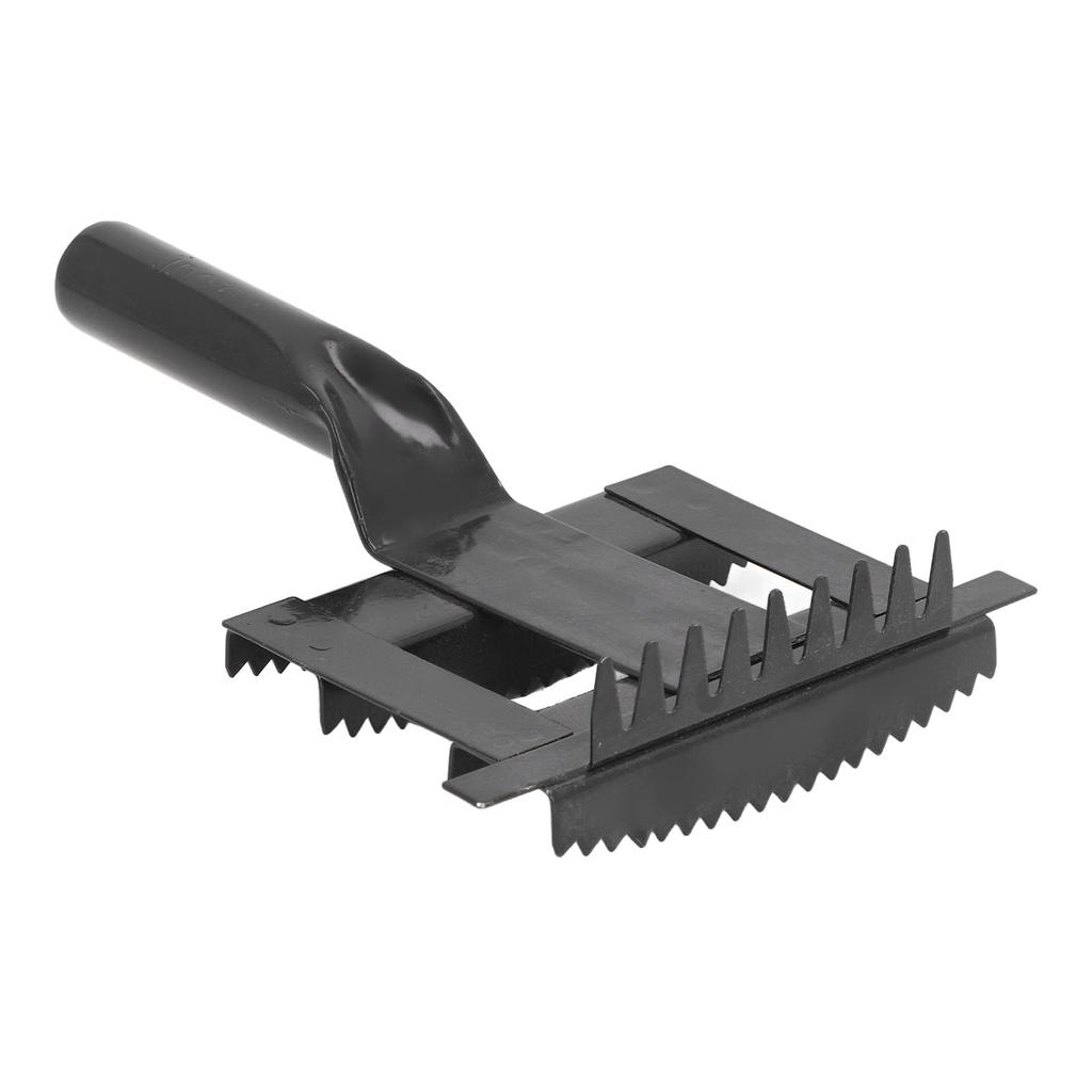 Livestock Shedding Comb Itch Relief Metal Cow Hair Brush Grooming Tools with Soft Hand Grip for