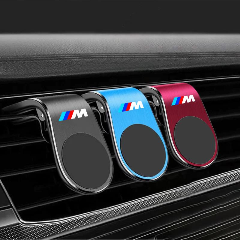 For BMW E87 Gravity Car Mount GPS Mobile Phone Holder Vent Clip Installation For BMW M E63 E70 E88 E90 E92 E93 E39 E46 E60 X3 X4 X5 X6 G11