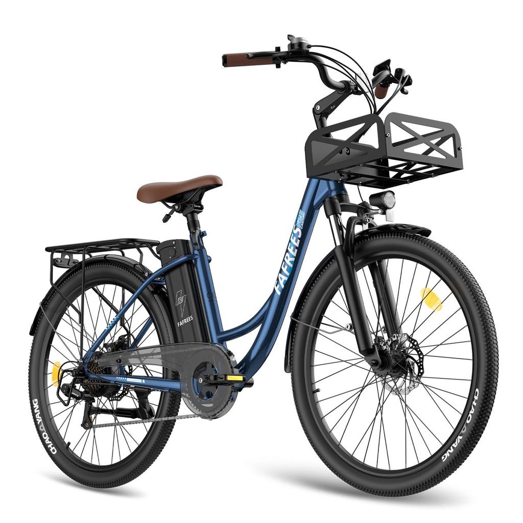 FAFREES F26 Lasting Urban Commuting Electric Bicycle 36V25Ah Battery 250W Motor 26 Inch City Tires 120KM Max Range E-Bike