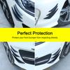 Universal Car Body Kits Front Bumper Fin Splitter Spoiler Canard Valence Paste Type for Repair