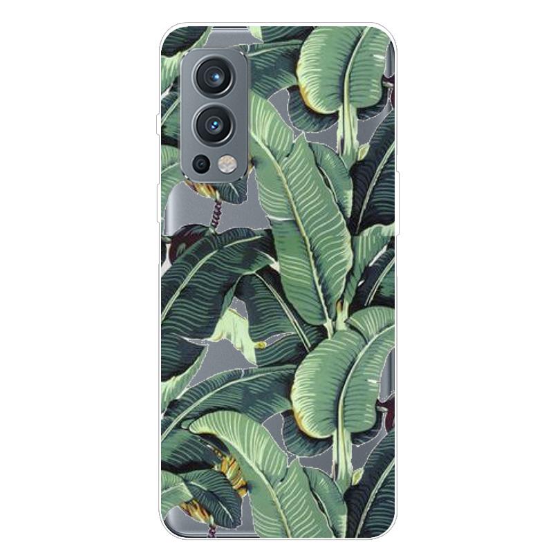 Чехол для OnePlus Nord 2 5G, ТПУ Силикон, Мягкий, Мультяшный, Прозрачный Чехол для Телефона One Plus Nord 2 5G, Nord2 5G, Прозрачный Coque