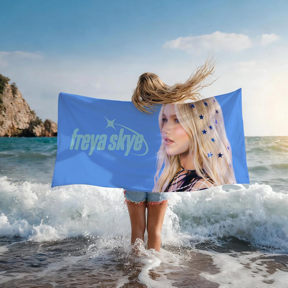 Полотенце Singer F-Freya S-Skye Полотенца Для Пляжей Йога-Студий Тренажерных Залов Горячих Источников Бассейнов И Пикников