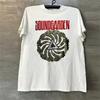 Soundgarden Soundgarden Группа High Street FOG Хип-хоп Рок Ретро Хлопок Принт Короткий рукав Женская футболка для мужчин и женщин