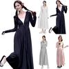 Women's Sun Protection Hoodie Coat Full Body Cooling Sunscreen Clothing Long Sleeve Swimsuit Cover Up Dress for Summer Beach Fishing Hiking