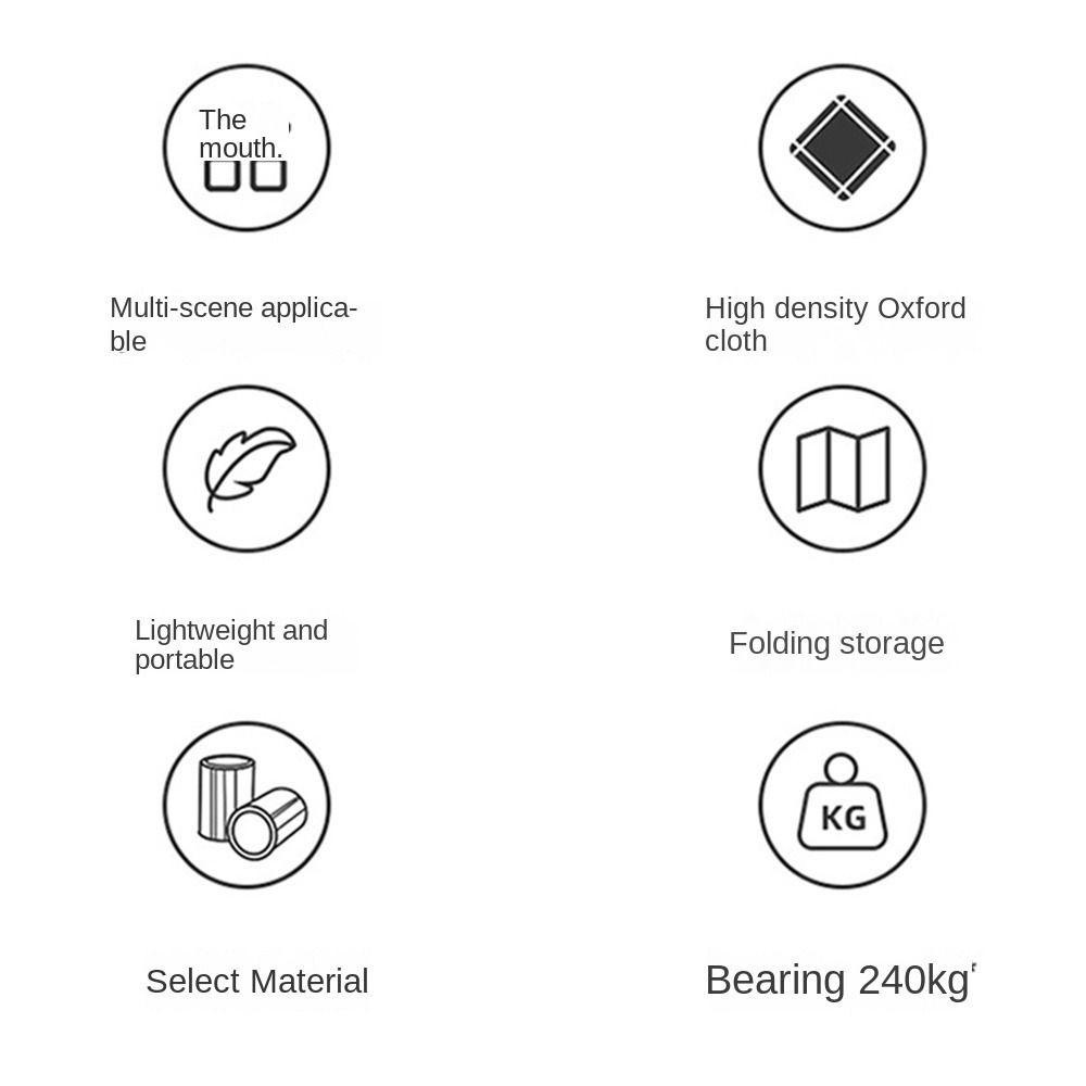 Портативный пенал-табурет, износостойкий, для кемпинга, легкий, для рыбалки, для верховой езды