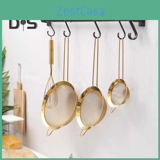 Food Antirust Sifter Powder Grade Helpful Kitchen Dining Room Handheld Manual Oil Juice Strainer