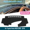 Для Toyota Verso 2009~2018 AR20 SportsVan 2013 2014 2016 2017 Коврик на приборную панель Чехол-накладка Внутренний солнцезащитный козырек Панель приборов Автоаксессуары