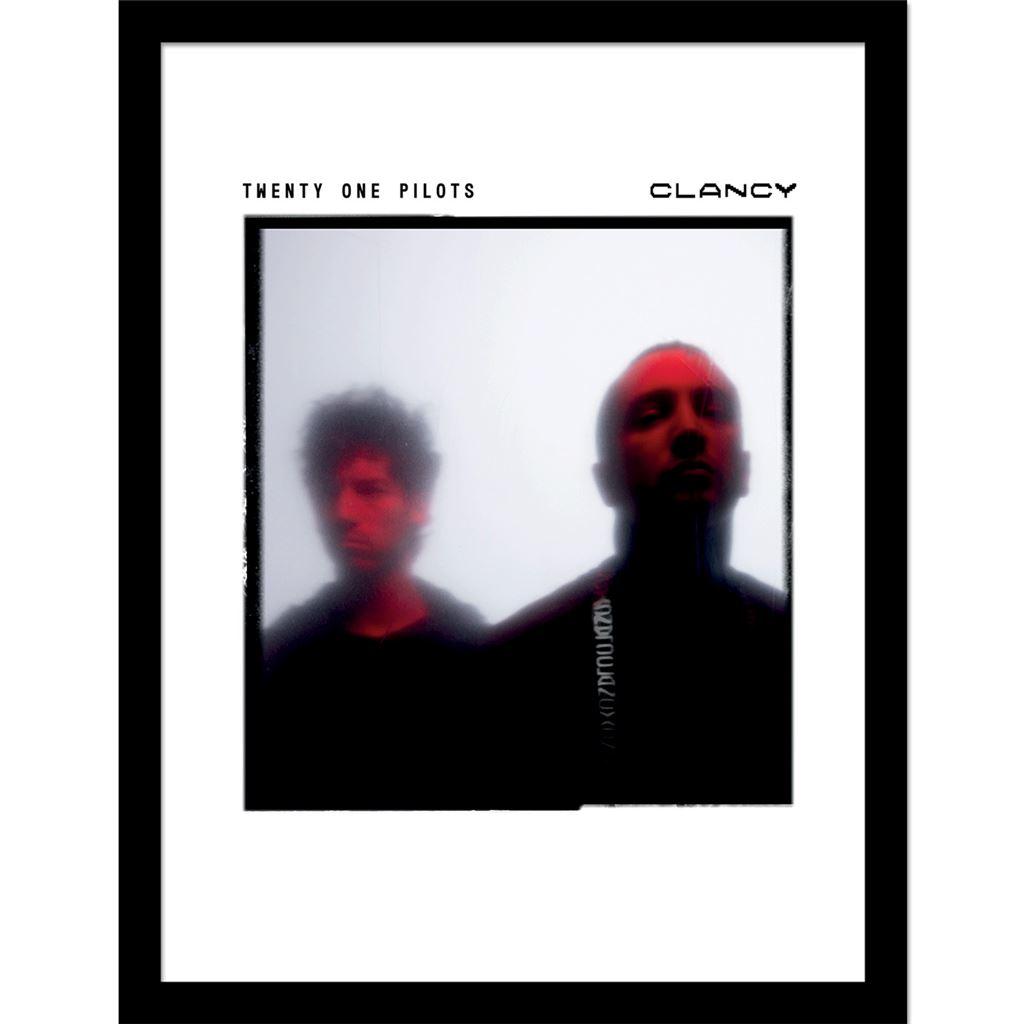 Twenty One Pilots Clancy Red Film Framed Poster