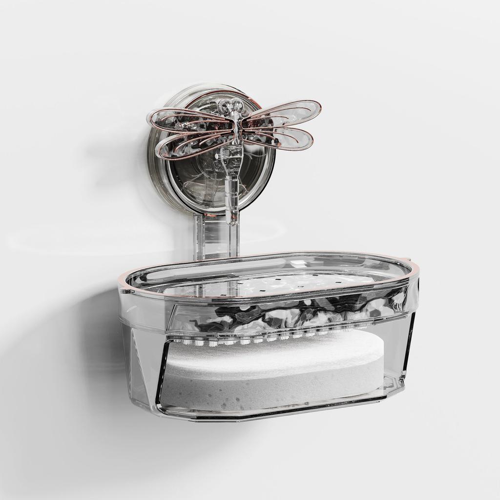 Стрекоза Присоска Настенная Бесследная Многофункциональная Мыльница