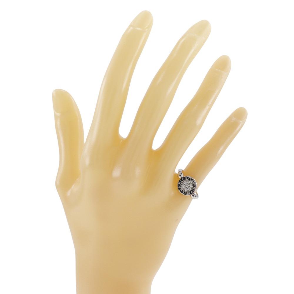 Bvlgari Кольцо с лазуритом из белого золота 18 карат #4.9(Наш размер) 6г Женщины Б/У