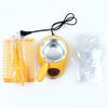 Durable Hot Chocolate Melting Pot Electric Fondue Melter Machine Set DIY Tool EU Plug Aluminum&Plastic DIY Kitchen Tool