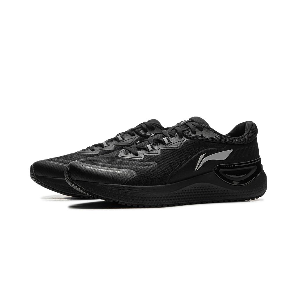 Li-Ning Easy Adapt V2 Protective Soft Rebound Running Shoes Men Running Shoes Black ARSU049-1
