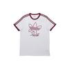 adidas Футболка с коротким рукавом Originals Trefoil Meka с логотипом Creative Board, мужские топы белого цвета EC4884