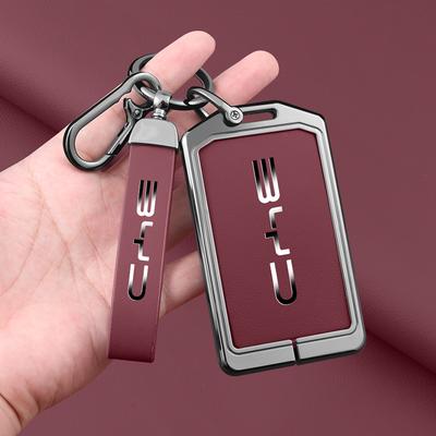 Чехол-брелок из цинкового сплава для автомобиля BYD Song Pro Plus Max Dmi EV Seal Dolphin 2022 2023 2024 Аксессуары для сумки-брелока дистанционного управления