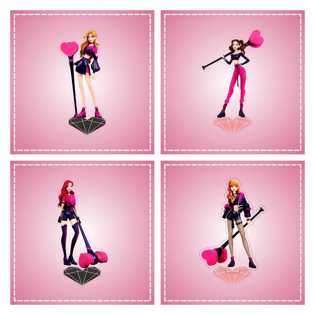 Милый акриловый стенд Blackpink Идеальный подарок на дни рождения, выпускные и вечеринки