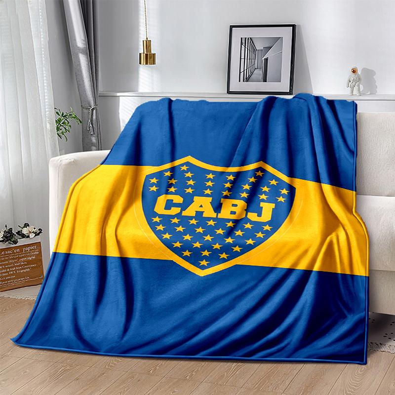 CABJ Flannel Blanket Soft All-Season Throw, Design for Camping, Car Travel, Hiking Sofa, Bed, Office Perfect Gift for Parties