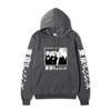 Black Warm Fleece Hooded Sweatshirt Tokyo Revengers Team Comic Print Unisex Autumn Winter Casual Daily Long Sleeve Pullover