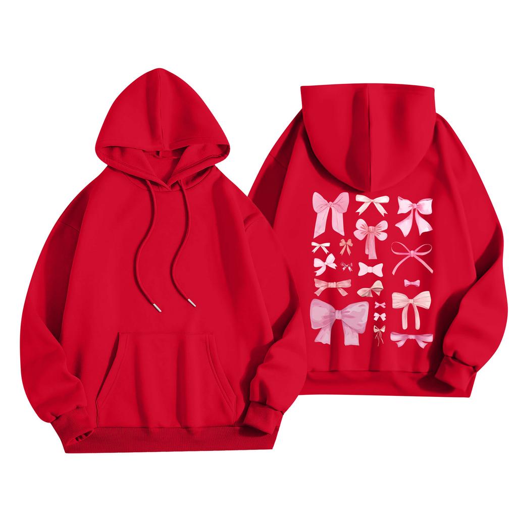 Женская мода, женский легкий пуловер с длинными рукавами и карманами, толстовка с капюшоном в стиле консервативного стиля