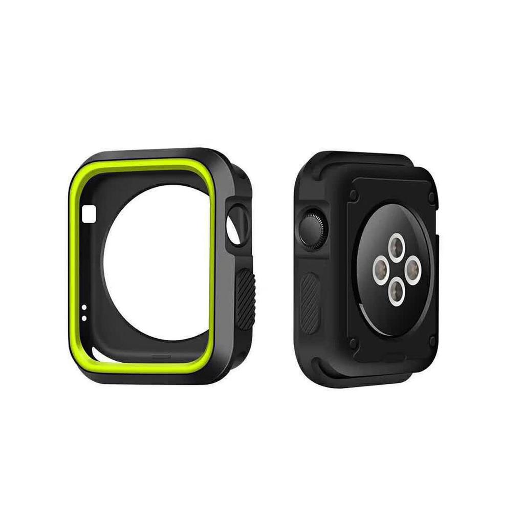 Защитный чехол-бампер для Apple Watch series 6 SE 5 4 3 44мм 40мм iwatch 42мм/38мм, силиконовый защитный корпус