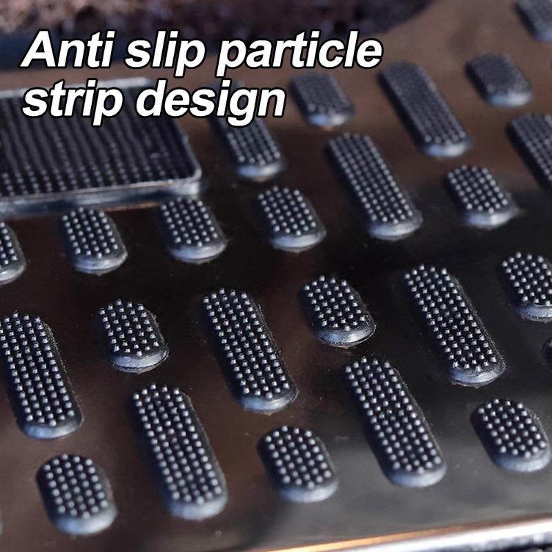 Износостойкая педаль из нержавеющей стали для автомобиля, противоскользящая металлическая тормозная накладка, утолщенная педаль, основной металлический ремонтный защитный коврик для ног