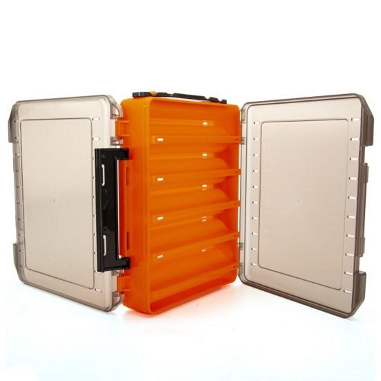 Отличная коробка для рыболовных приманок, портативный магазин с двусторонним открытием, рыболовный инструмент