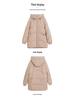 2024 Winter Plus Size Korean Style Mid-Length Thickened Cotton Coat for Women