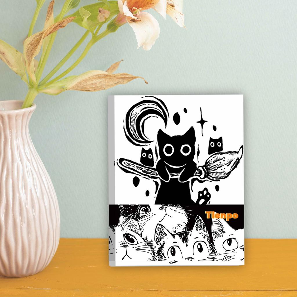 32 шт., комичные кошачьи открытки, наклейки на стену, почтовые карточки, поздравительные открытки, DIY открытки, сувенирные открытки, декоративные элементы