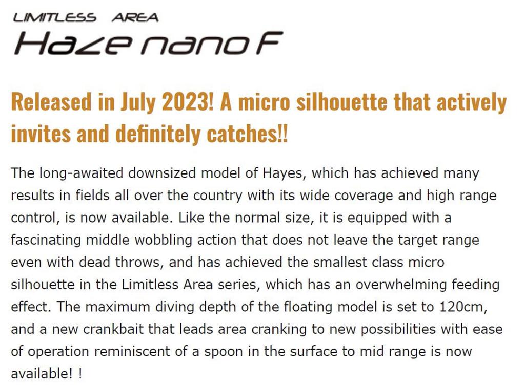 Valkein Haze Nano F 24мм 1,8 грамма Плавающая приманка C045 (0918)