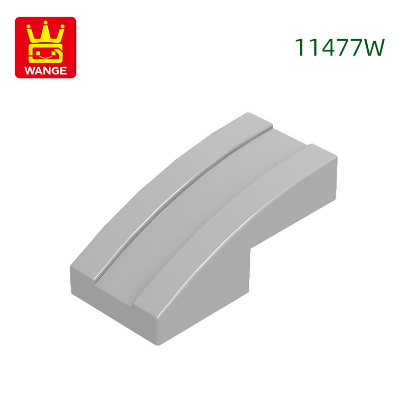 333 шт./лот 11477W Наклонный изогнутый элемент 2x1 Деталь Moc Цветные Аксессуары Совместимые с Кирпичиками DIY Детская Игрушка Строительная Сборка Детали