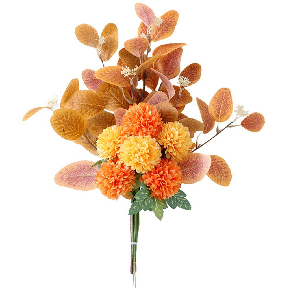 Wedding Nordic Bouquet Hydrangea Artificial Flowers Silk Flower Fake Flowers Chrysanthemum Ball