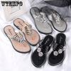Women's Flip Flops Summer Sandals Flat Bottomed Lightweight  Casual Wear Clip On Sandals Women's Shoes