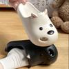 Summer Home Street Slippers For Women Men Cute Cartoon Dog Platform Shoes Soft EVA Slip-on Sandals Couples Indoor Beach Slides