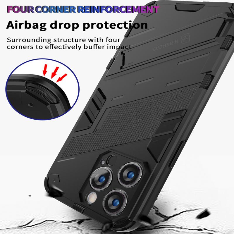 Противоударный чехол для iPhone 14 15 Pro Max, чехол для Apple iPhone 11 12 13 Mini XS XR X 6 7 8 Plus 6S, чехол для телефона, армированный жесткий чехол