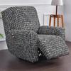 Geometric Recliner Sofa Cover Leopard Print Stretch Spandex Armchair Slipcovers Relax Lazy Boy Chair Covers Furniture Protector