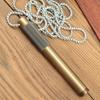 Vintage Fountain Pen 0.5mm Necklaces Fountain Pen Personality Mini Pocket Pen  Birthday Gifts