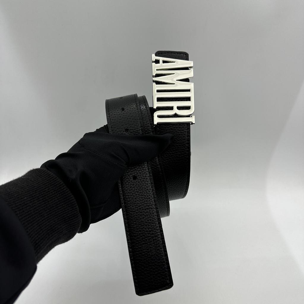 Мужской стильный кожаный ремень с гладкой пряжкой - Универсальный для бизнеса и моды