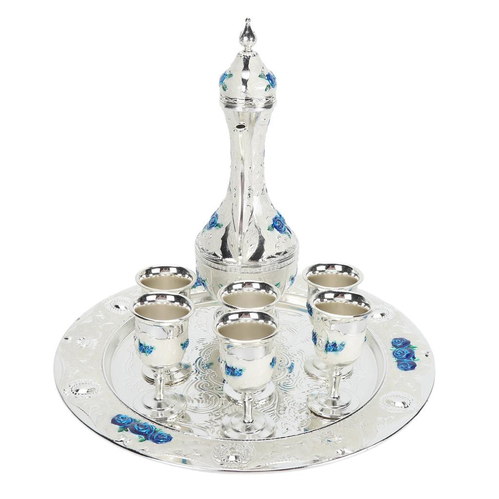 Винтажный набор кофейников, многоцелевой инновационный металлический кофейник в европейском стиле, набор чашек для дома